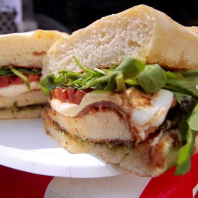 Chicken Cutlet Sandwich Lunch.