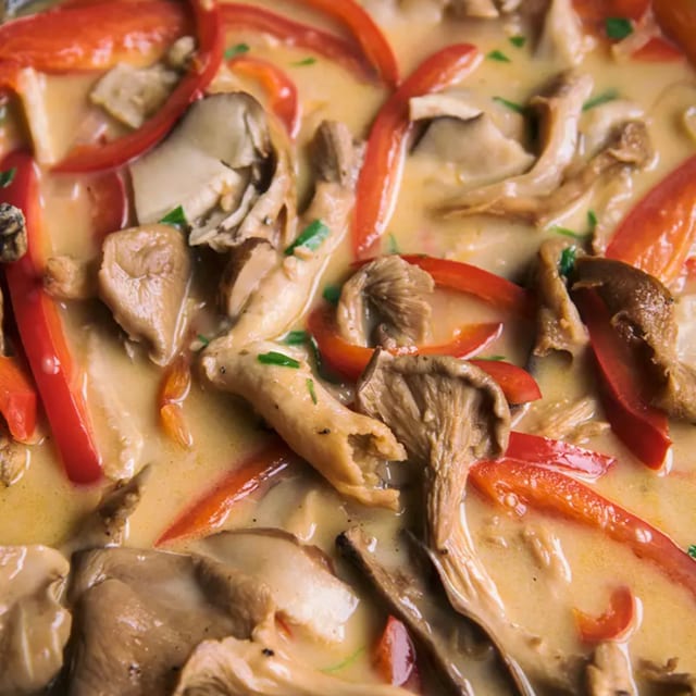 Chicken & Wild Mushrooms.