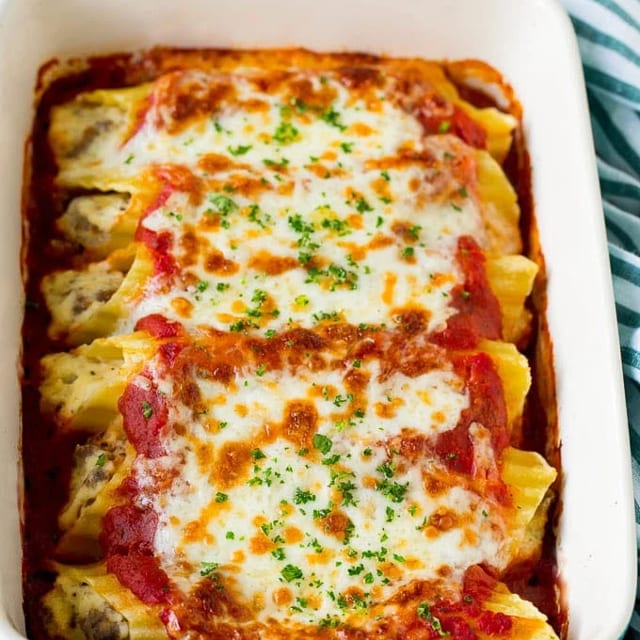 Manicotti.