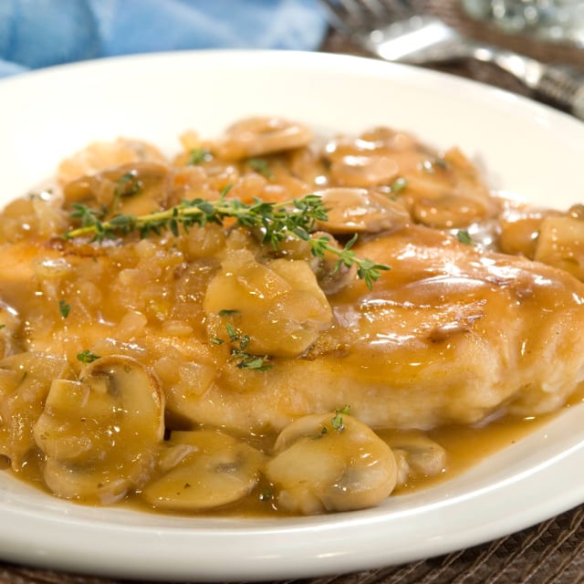 Shrimp Marsala.