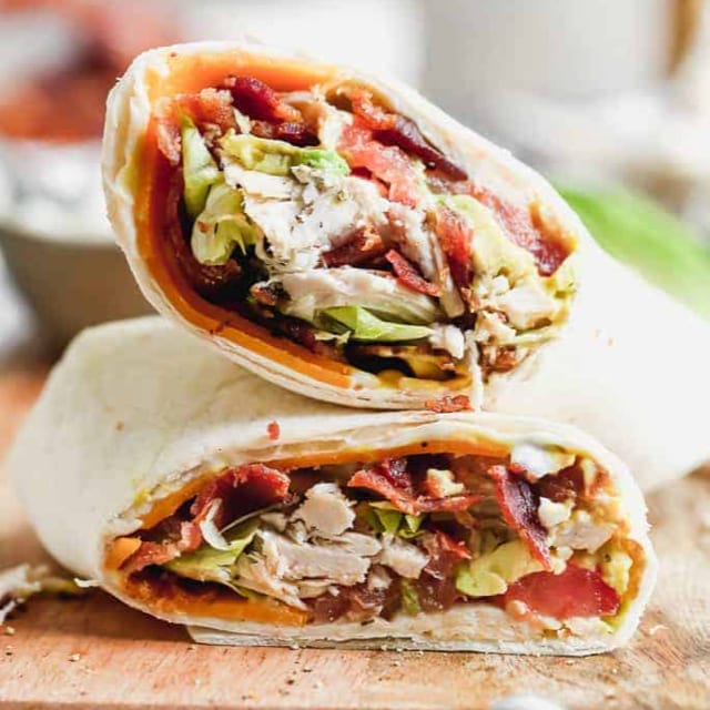 Turkey Wrap Lunch.
