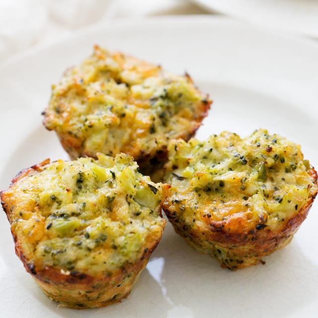 Broccoli Cheddar Cheese Bites.