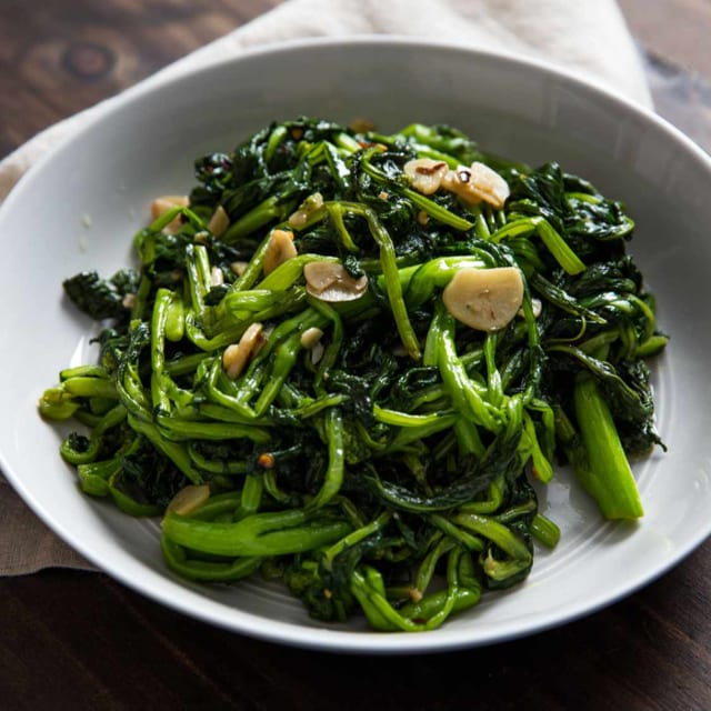 Sauteed Broccoli Rabe.