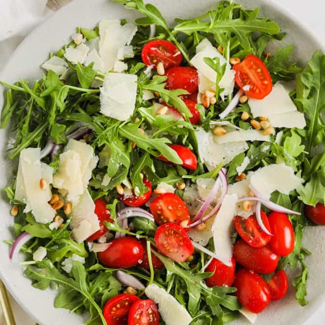 Arugula Salad Lunch.