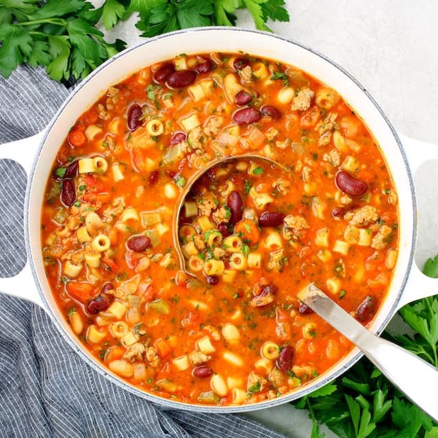 Pasta Fagioli Soup.