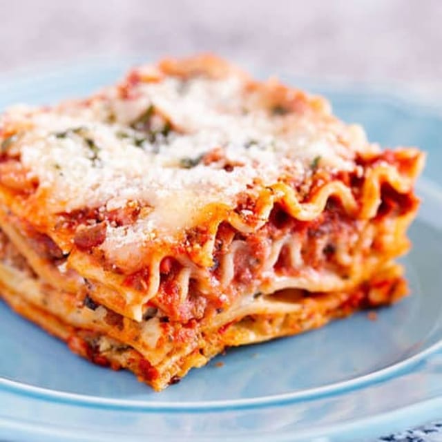 Baked Lasagna.