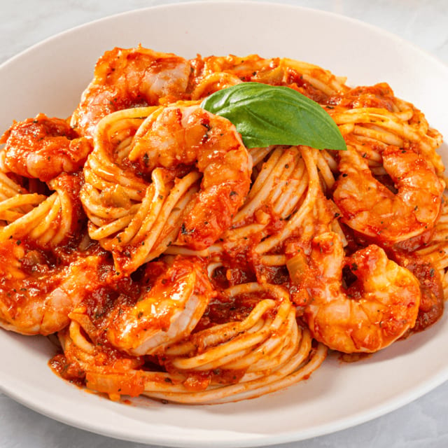 Shrimp Marinara.