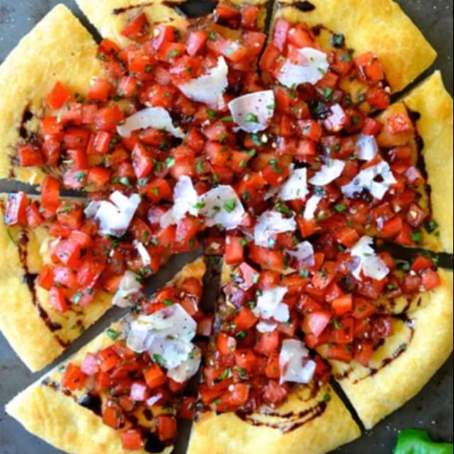 Bruschetta Pizza.
