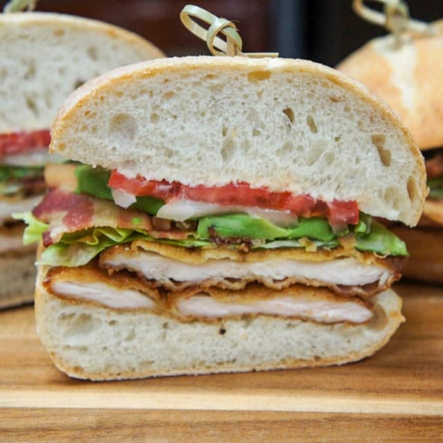 Chicken Cutlet Sandwich.
