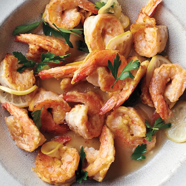 Shrimp Francese.