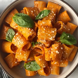 Rigatoni with Vodka Sauce