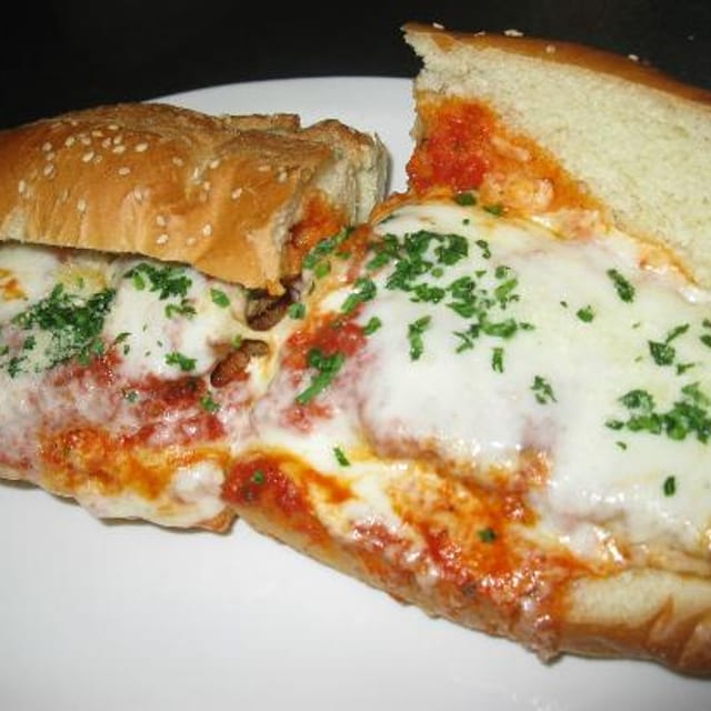 Chicken Francese Sandwich.